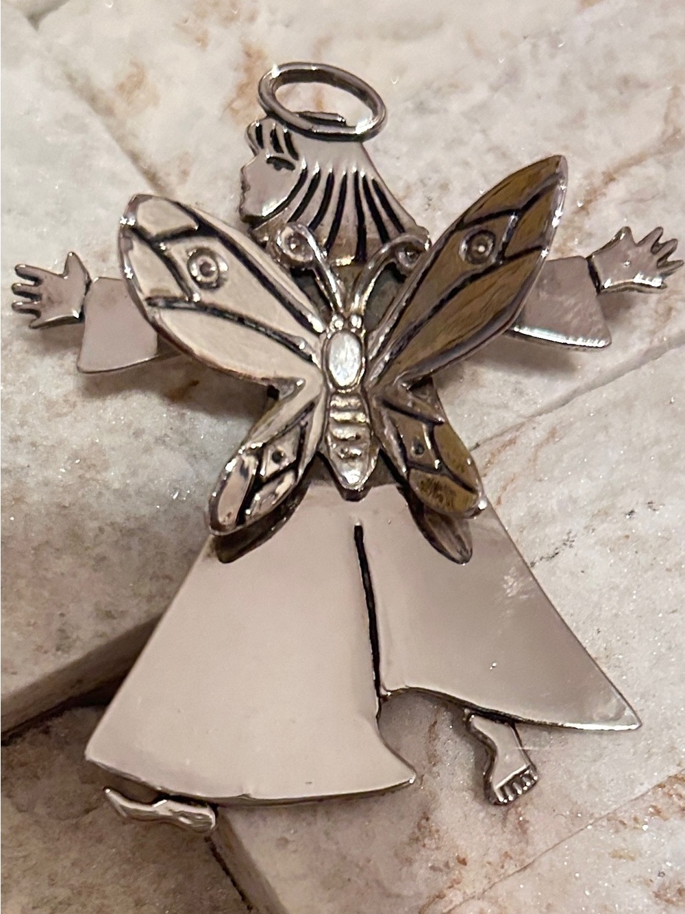 Vintage 1997 Angel Butterfly clip by Emilia Castillo.